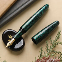 八雲塗 絞うるし・小波(さざなみ) Fountain Pen - Wancher ワンチャー