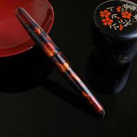 八雲塗 白檀・黒 Fountain Pen - Wancher ワンチャー