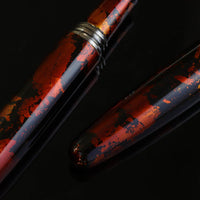 八雲塗 白檀・黒 Fountain Pen - Wancher ワンチャー