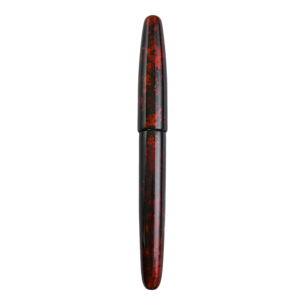 八雲塗 白檀・黒 Fountain Pen | ワンチャーペン Wancher 八雲塗 白檀・黒 Fountain Pen | ワンチャーペン Wancher