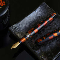 八雲塗 白檀・八重 Fountain Pen - Wancher ワンチャー