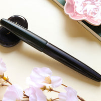 会津漆・玉虫塗・緑 Fountain Pen - Wancher ワンチャー