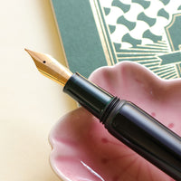 会津漆・玉虫塗・緑 Fountain Pen - Wancher ワンチャー