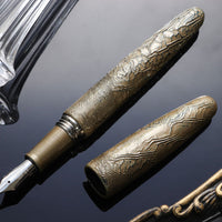 八雲塗 ちぢみ ・ しろへび Fountain Pen - Wancher ワンチャー