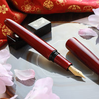 会津漆・玉虫塗 Fountain Pen - Wancher ワンチャー