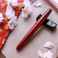 会津漆・玉虫塗 Fountain Pen - Wancher ワンチャー