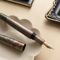 ドリームペン 漆絵・柿図 Fountain Pen - Wancher ワンチャー