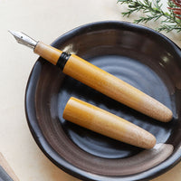 廣田漆 茶碗色・黄土 Fountain Pen - Wancher ワンチャー