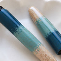 廣田漆 茶碗色・藍 Fountain Pen - Wancher ワンチャー