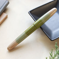 廣田漆 茶碗色・抹茶 Fountain Pen - Wancher ワンチャー