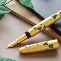 廣田漆 金箔蒔絵・ヘデラ Fountain Pen - Wancher ワンチャー