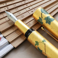 廣田漆 金箔蒔絵・ヘデラ Fountain Pen - Wancher ワンチャー