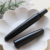 廣田漆 純ひび塗・呂色 Fountain Pen - Wancher ワンチャー