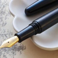 廣田漆 純ひび塗・呂色 Fountain Pen - Wancher ワンチャー