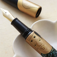 高蒔絵・扇面業平 Fountain Pen - Wancher ワンチャー