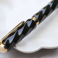 仁風ボールペン・青溜塗 Ballpoint Pen - Wancher ワンチャー