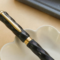 仁風ボールペン・青溜塗 Ballpoint Pen - Wancher ワンチャー