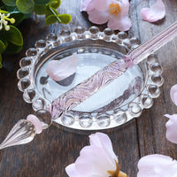 国東ガラスペン・ペン枕セット・サクラペタル Glass Pen - Wancher ワンチャー