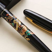 呉竹近代蒔絵万年筆 - 含綬鳥 Fountain Pen - Wancher ワンチャー