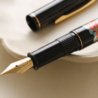 呉竹近代蒔絵万年筆 - 春色萬里 Fountain Pen - Wancher ワンチャー