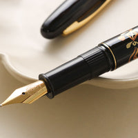 呉竹近代蒔絵万年筆 - 含綬鳥 Fountain Pen - Wancher ワンチャー