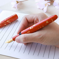 京都漆 古都色・ 伏見稲荷大社 Fountain Pen - Wancher ワンチャー