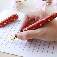 京都漆 古都色・平等院 Fountain Pen - Wancher ワンチャー