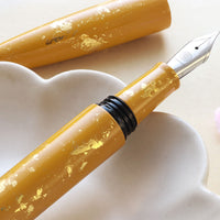 京都漆 古都色・金閣寺 Fountain Pen - Wancher ワンチャー