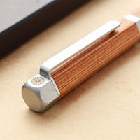 銘木 六角 ブビンガ Ballpoint Pen - Wancher ワンチャー