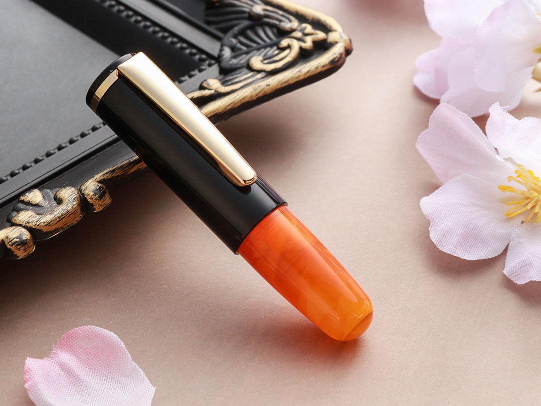 PuChiCo・ブラックチョコオレンジ Fountain Pen | ワンチャーペン Wancher