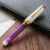 プロフェッショナルギア21金・ Purple Rain Fountain Pen - Wancher ワンチャー