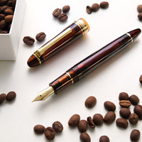 プロフィット21SD・モカブラウン Fountain Pen - Wancher ワンチャー