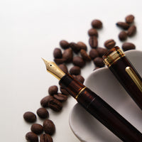 プロフィット21SD・モカブラウン Fountain Pen - Wancher ワンチャー