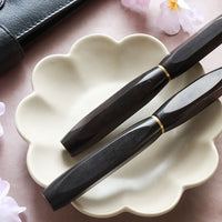 世界樹・伝承・黒檀 Fountain Pen - Wancher ワンチャー