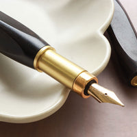 世界樹・伝承・黒檀 Fountain Pen - Wancher ワンチャー