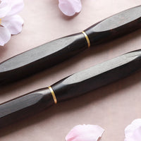 世界樹・伝承・黒檀 Fountain Pen - Wancher ワンチャー