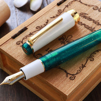 プロフェッショナルギア21金・Shamrock Green Fountain Pen - Wancher ワンチャー