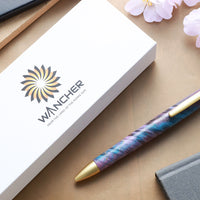 スタビライズド ボールペン パープルブルー Ballpoint Pen - Wancher ワンチャー