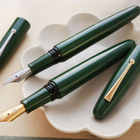 誠漆・緑 Fountain Pen - Wancher ワンチャー