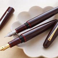 誠漆・赤溜塗 Fountain Pen - Wancher ワンチャー