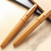 誠漆・黄 Fountain Pen - Wancher ワンチャー