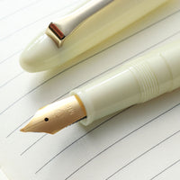 プロフィットふでDEまんねん・アイボリー Fountain Pen - Wancher ワンチャー