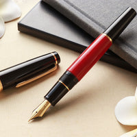 天狗・朱色 万年筆 Fountain Pen - Wancher ワンチャー