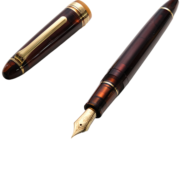 プロフィット21SD・モカブラウン Fountain Pen - Wancher ワンチャー