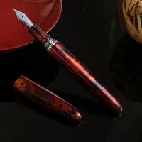 八雲塗 白檀・朱 Fountain Pen - Wancher ワンチャー