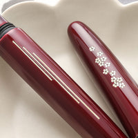 象嵌 桜の川・漆・玉虫塗 Fountain Pen - Wancher ワンチャー