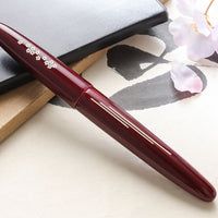 象嵌 桜の川・漆・玉虫塗 Fountain Pen - Wancher ワンチャー