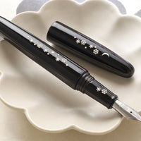象嵌 雪月・漆・黒 Fountain Pen - Wancher ワンチャー