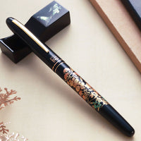 呉竹近代蒔絵万年筆 - 秋息吹 Fountain Pen - Wancher ワンチャー