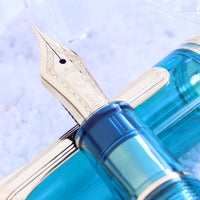 プロフィット21アクアブルー Fountain Pen - Wancher ワンチャー